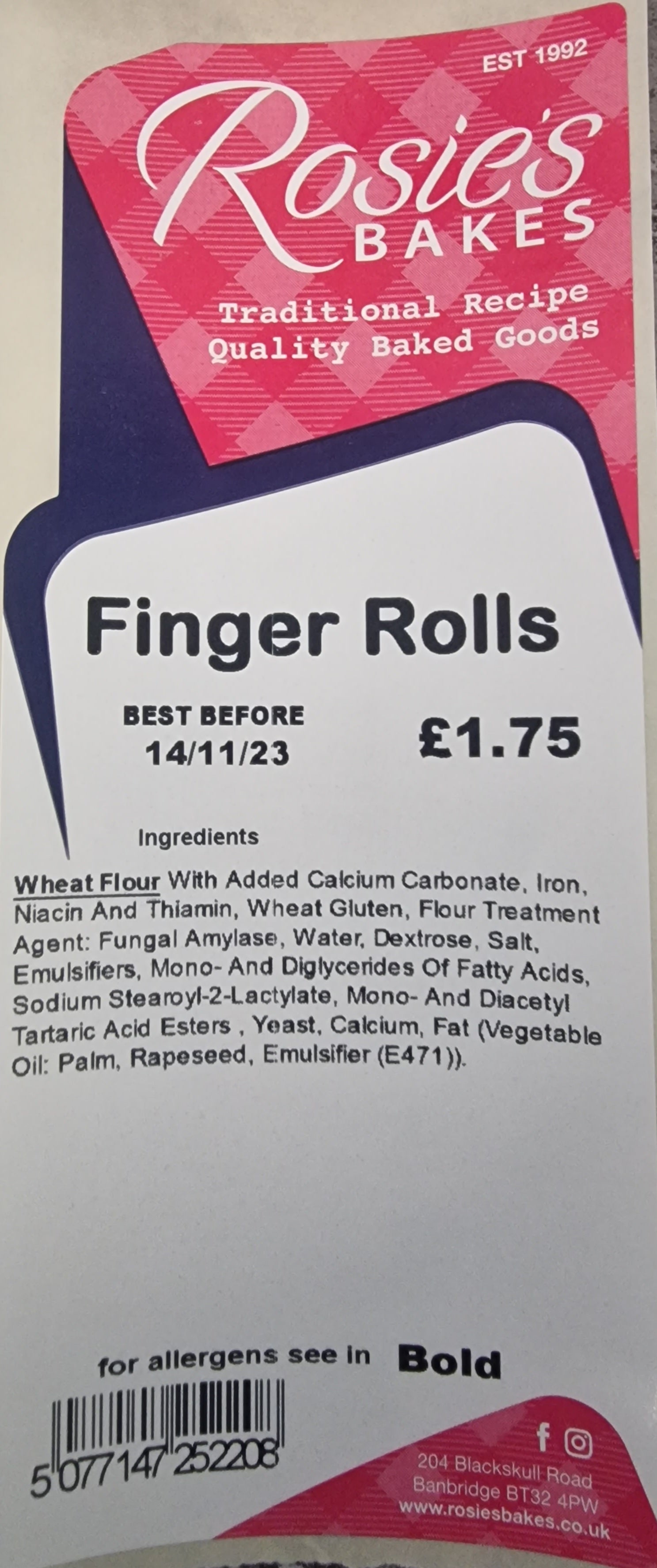 Finger Rolls