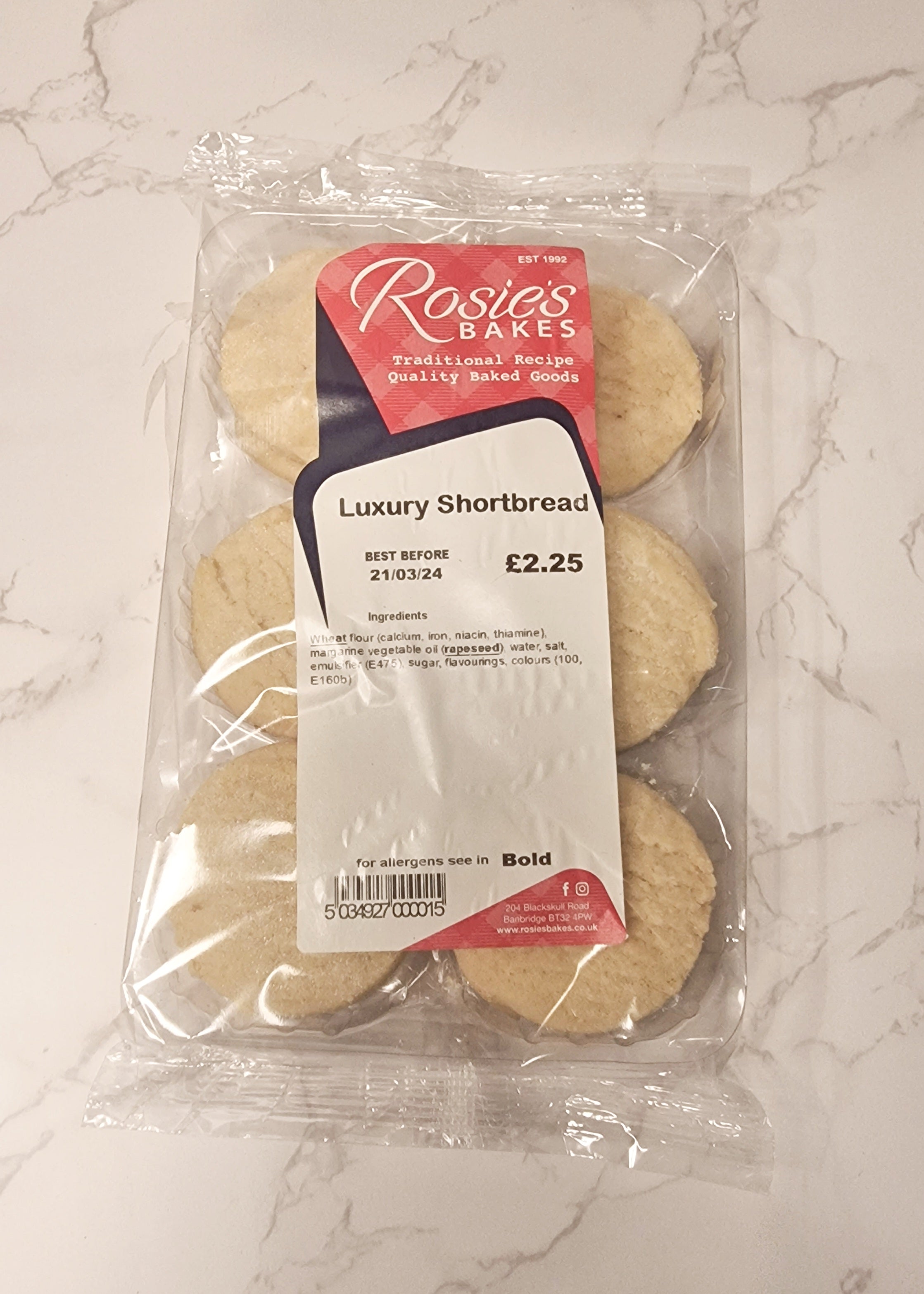 Luxury Shortbread