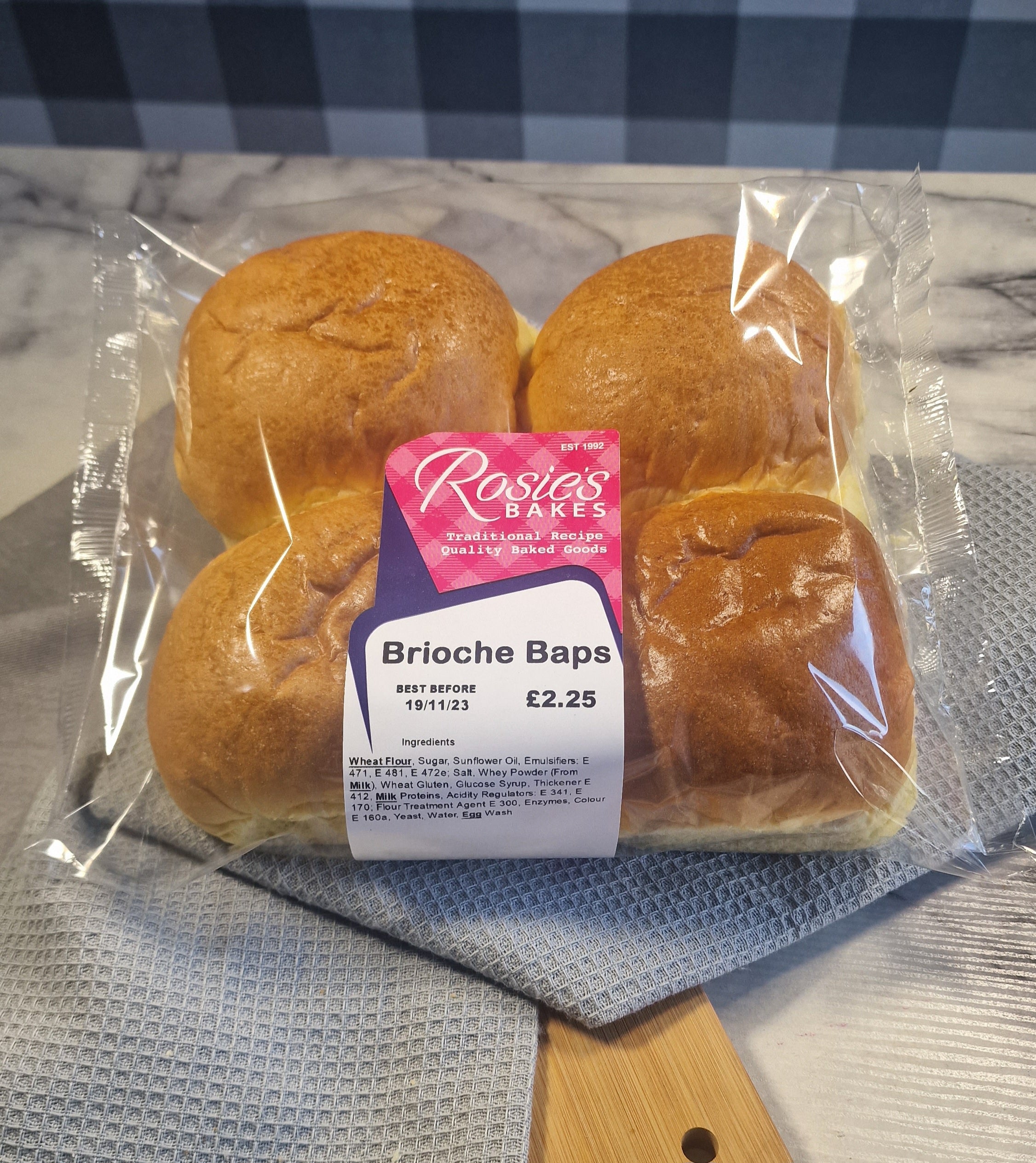 Brioche Baps