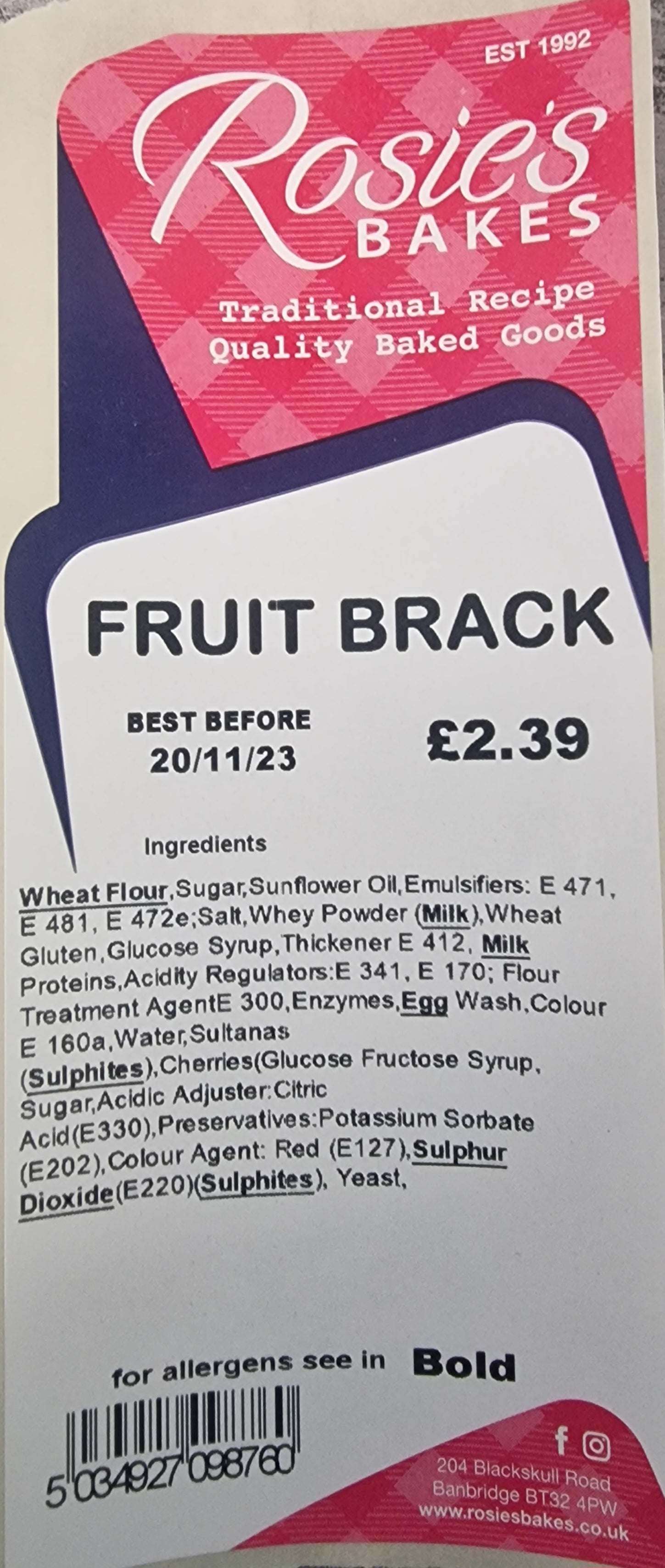 Fruit Brack