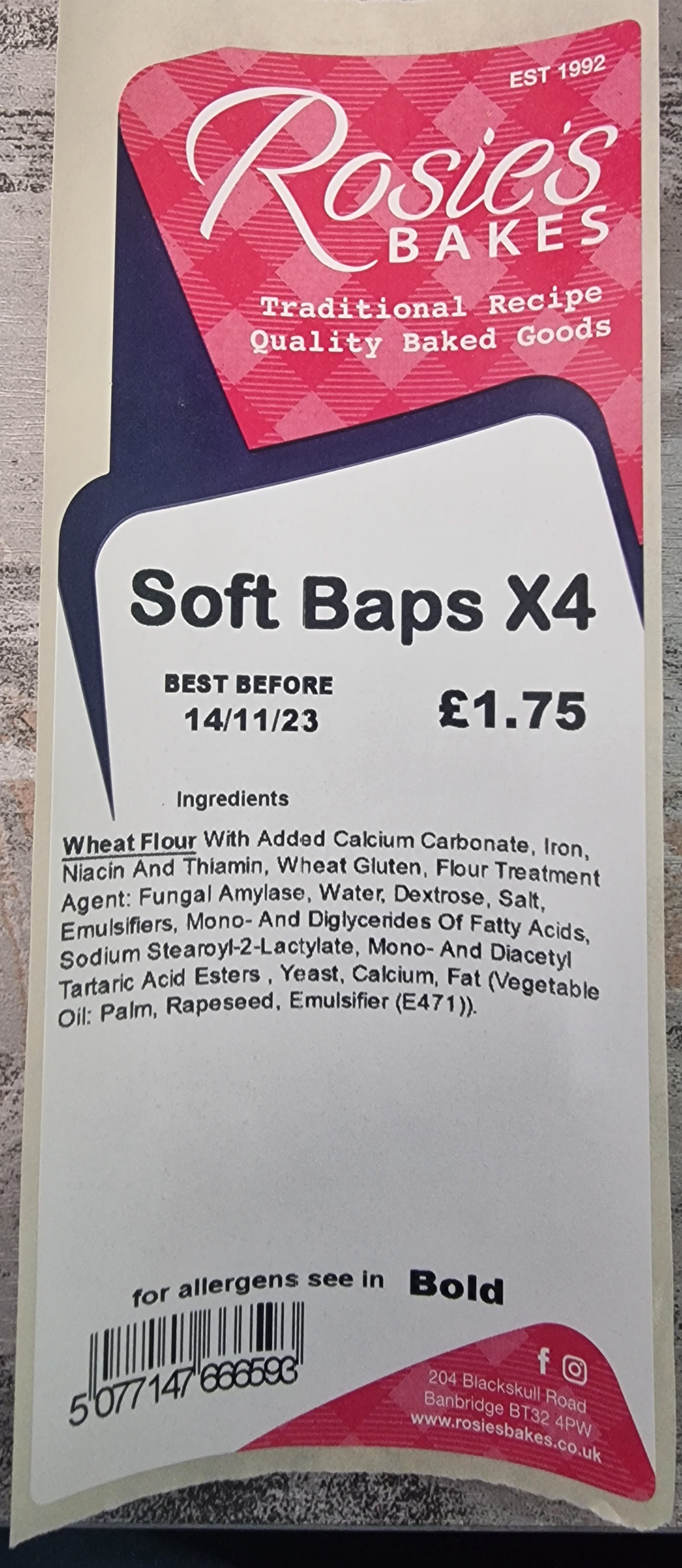 Soft Baps