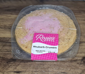 Rhubarb crumble